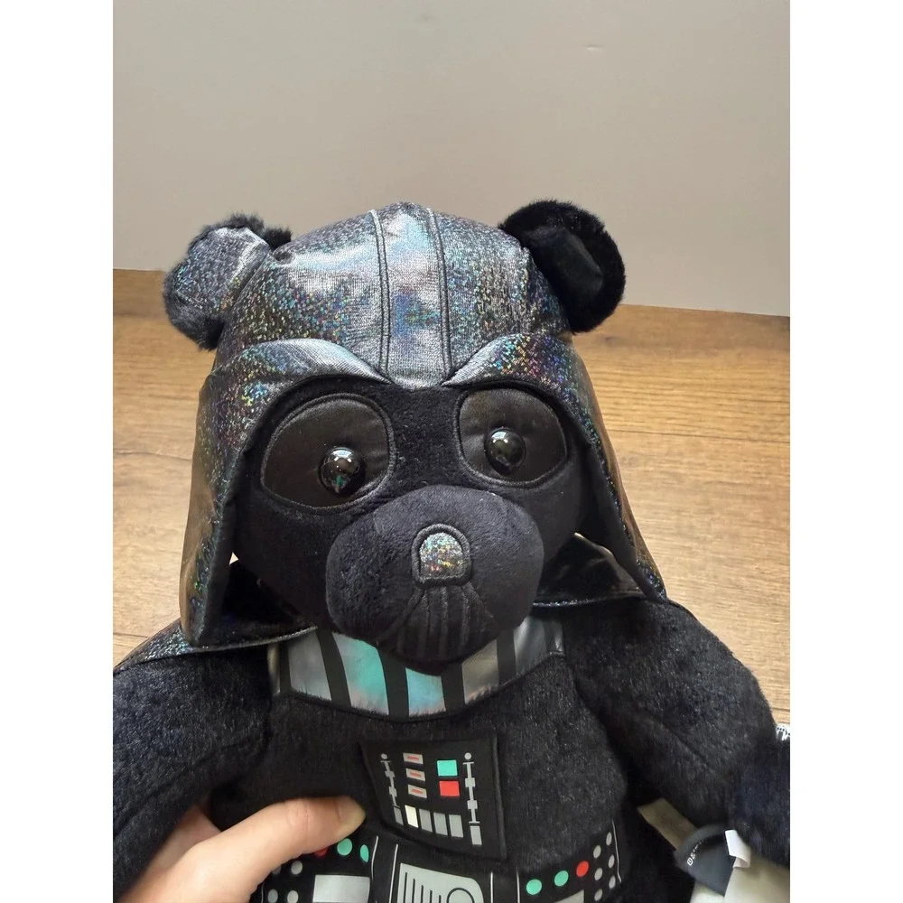 Build-A-Bear Star Wars Darth Vader Plush Bear with Helmet Cape Boots Lightsaber